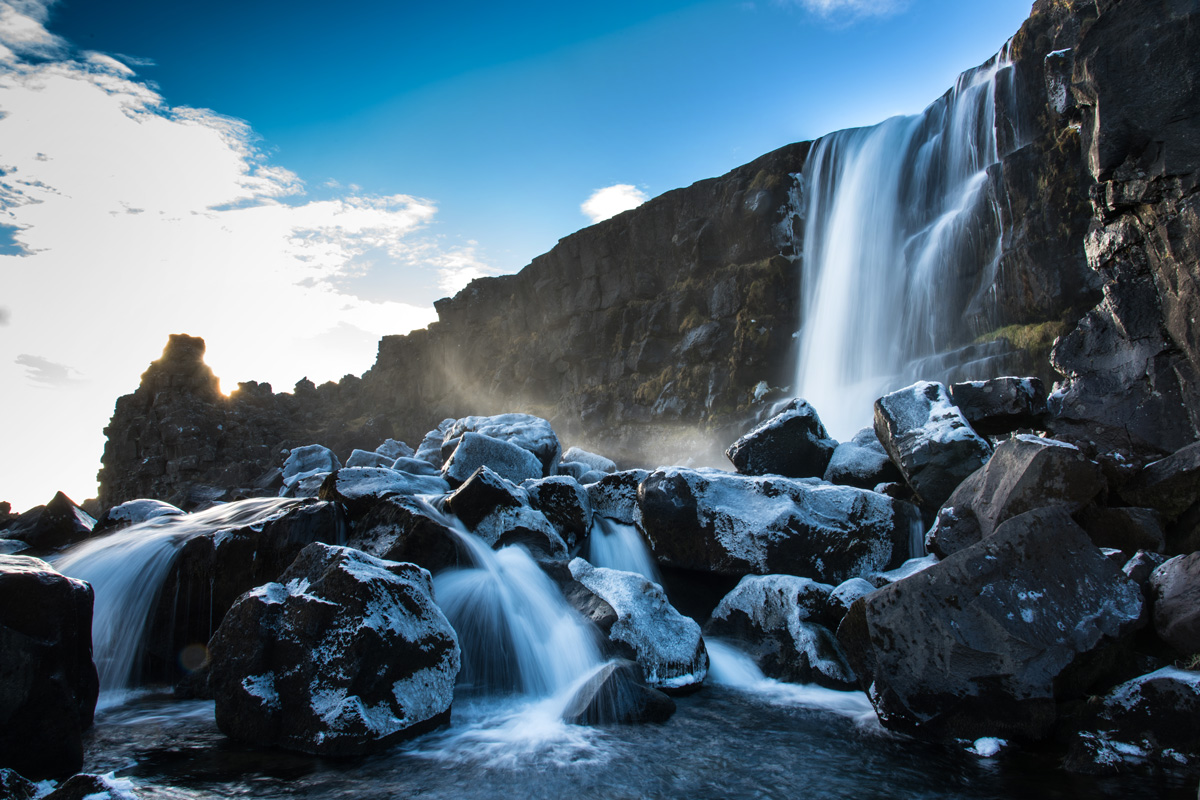 Oxarafoss , Pingvellir