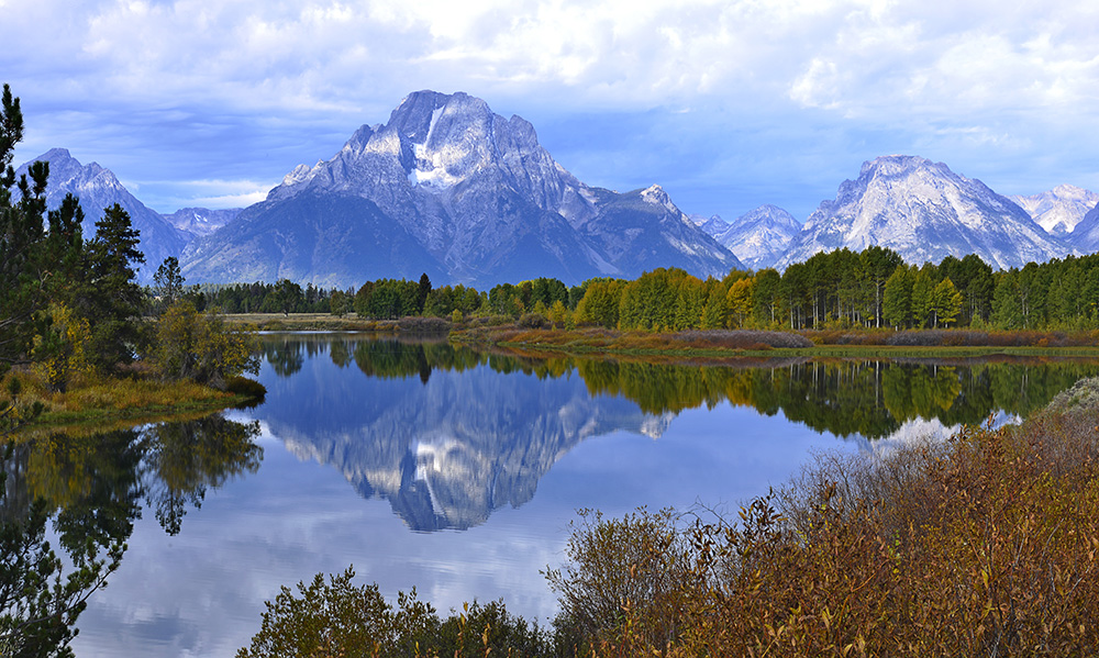 Oxbow bend, Grand Teton