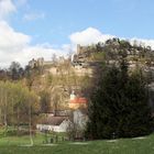 Oybin - Berg mit Bergkirche und Burgruine