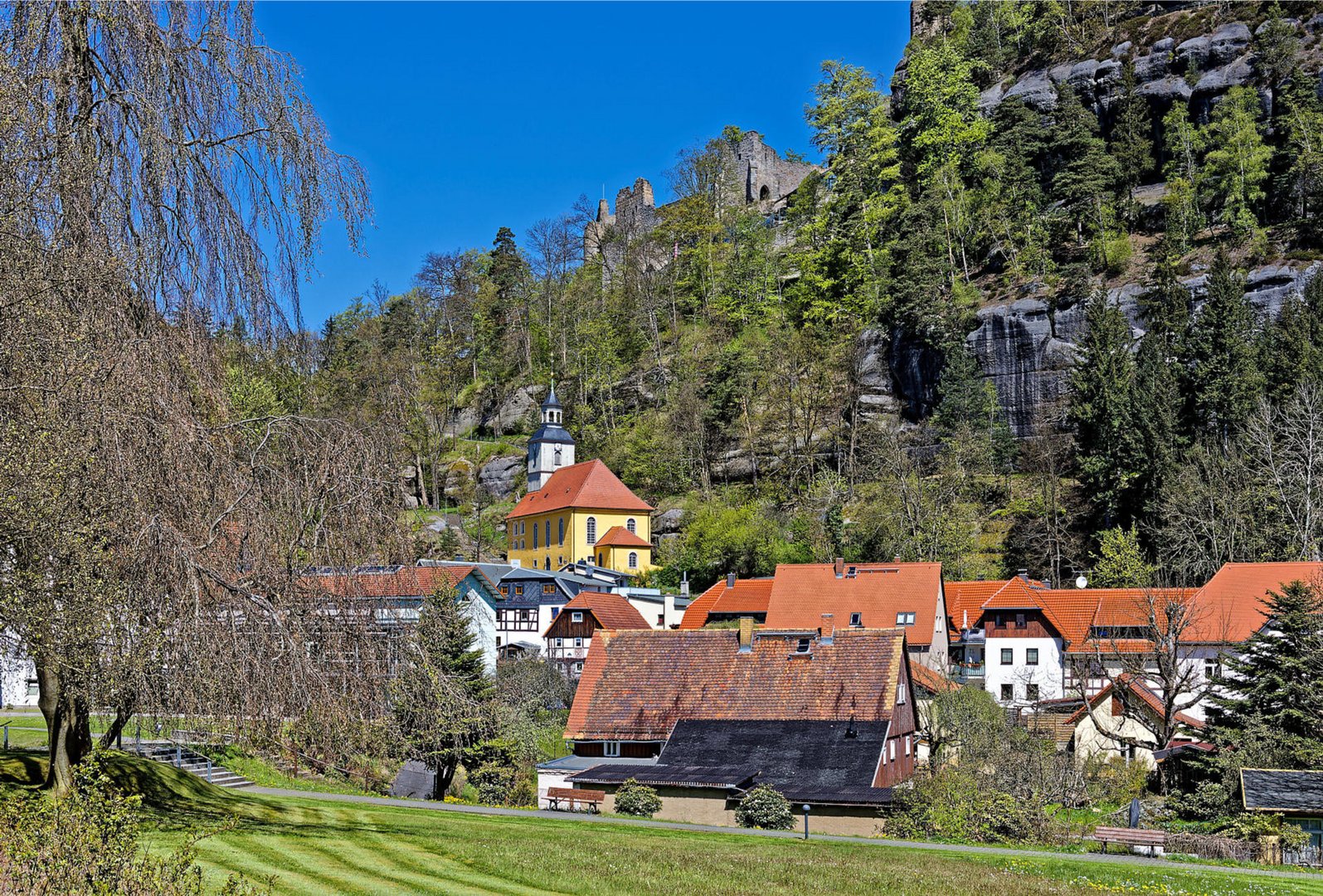 Oybin im Zittauer Gebirge