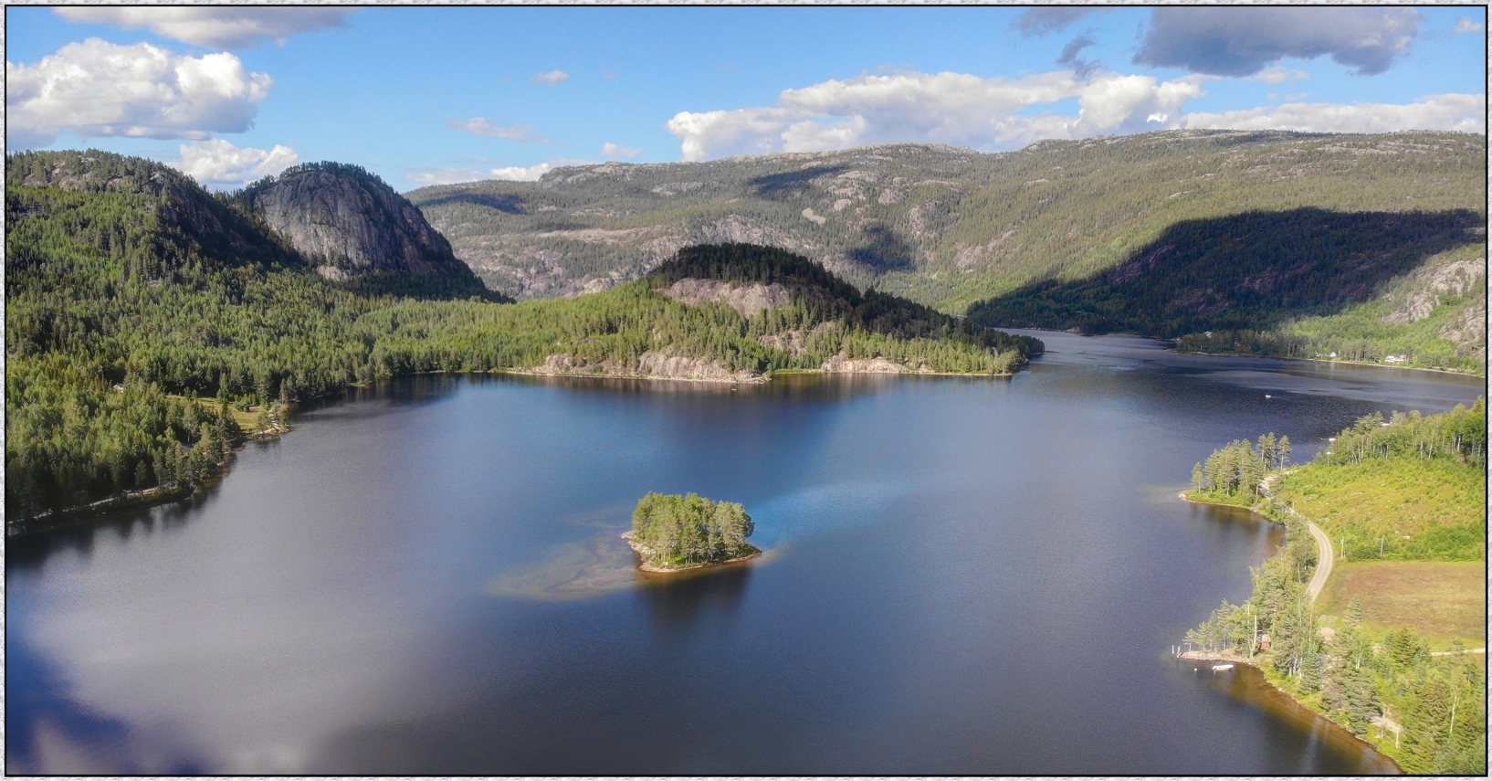 Oyne Camping am Fyresvatn(Telemark), Norwegen-Camperreise 2019