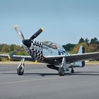 P 51 "Frances Dell" auf dem Siegerland-Flughafen