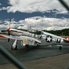 P-51 Mustang , Air Show , in Seattle, Sommer 2009