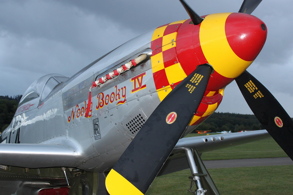 P-51D  Mustang - Hahnweide 2009 - Tag 2