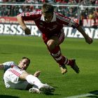 P. Lahm im Flug-FC Bayern München