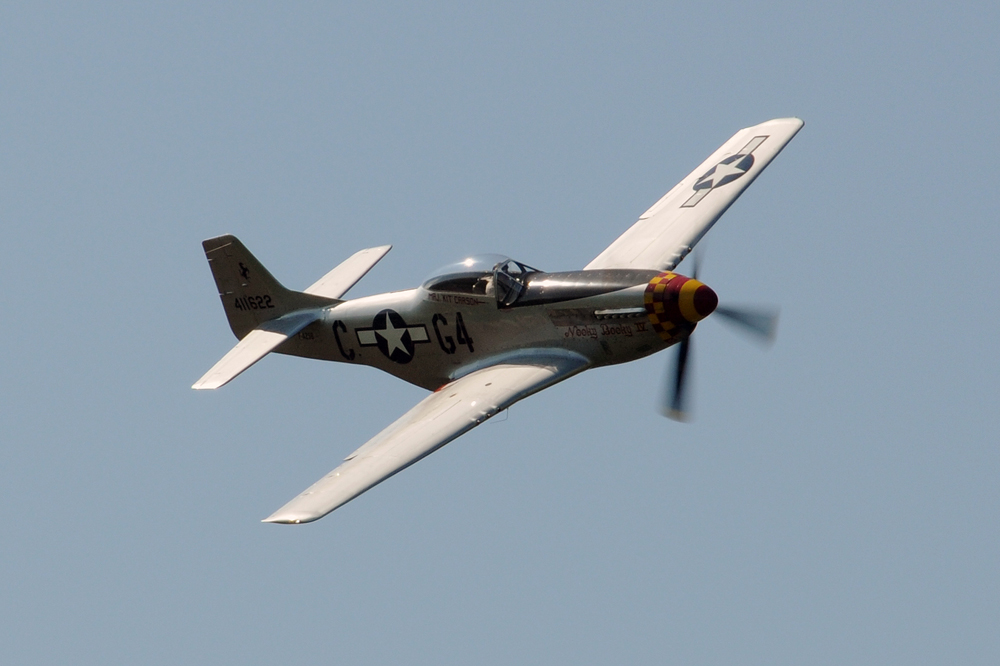 P51-D "Mustang" über Kestenholz 2009