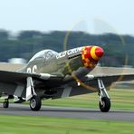 P51 Mustang beim Start