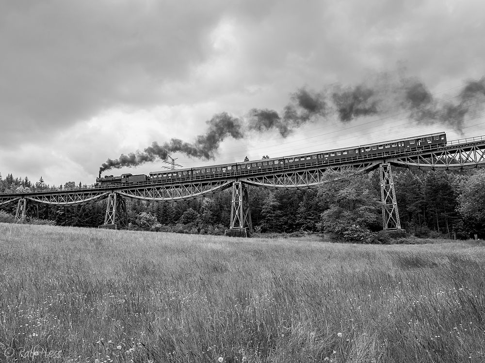 P8 2455 auf dem Biesenbach-Viadukt