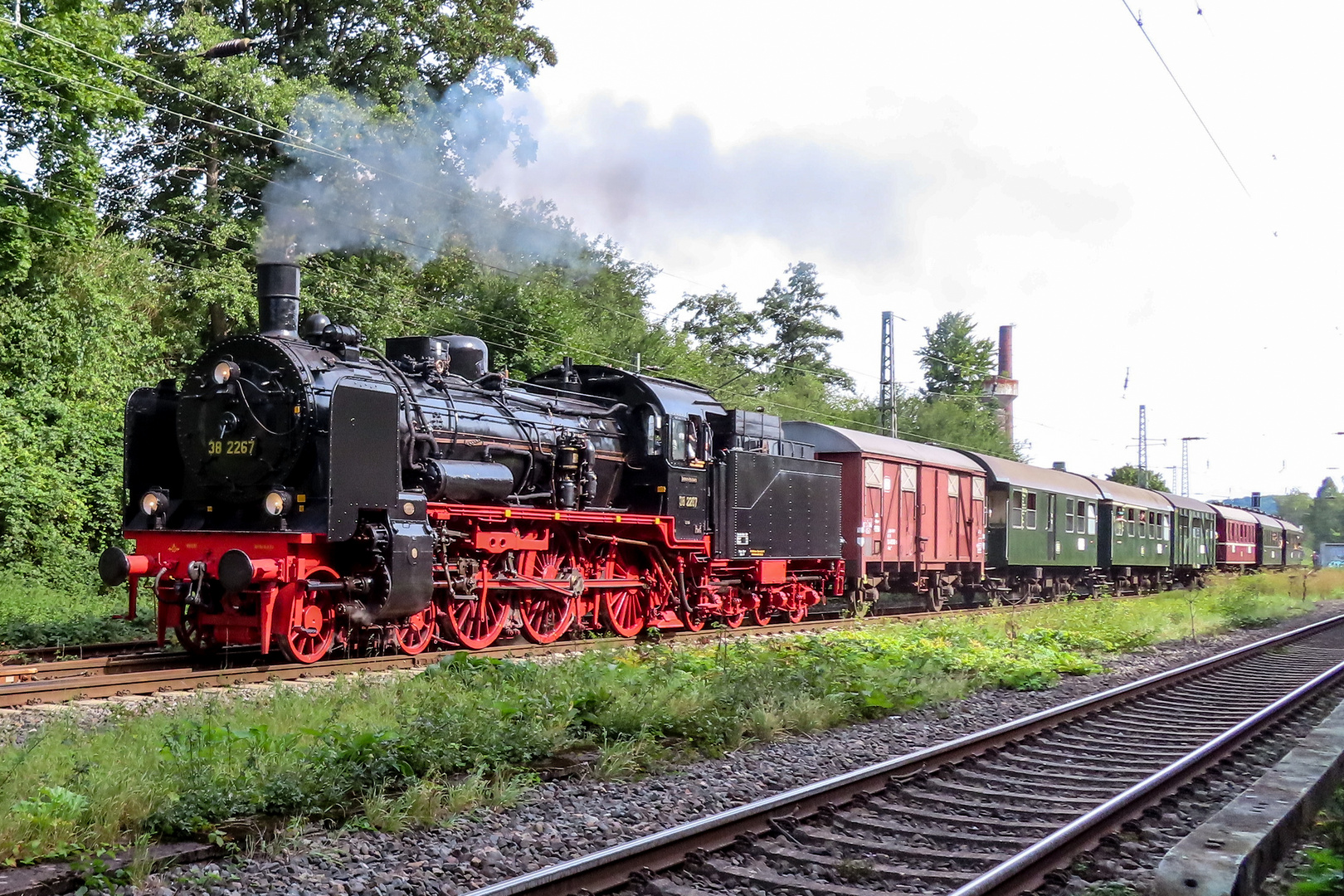 P8  38 2267 auf der Ruhrtalbahn