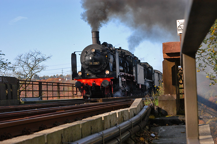 P8 auf der Müngstener Brücke