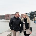Paar am Münster Hafen 