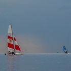 Paarlauf am Abend auf dem Gardasee