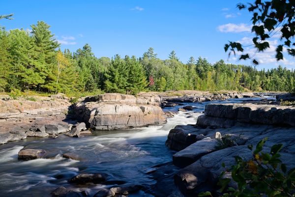 Pabineau Falls, New Brunswick