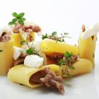 Paccheri salsiccia e stracchino