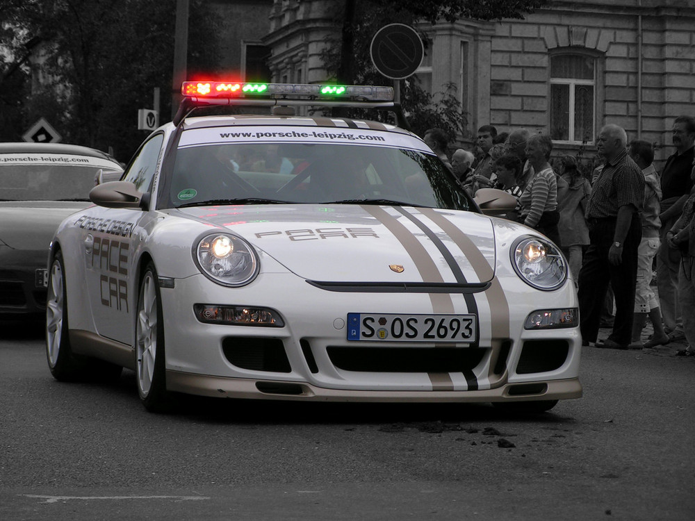 pace car...desinged by porsche