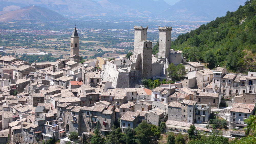 Pacentro oberhalb von Sulmona