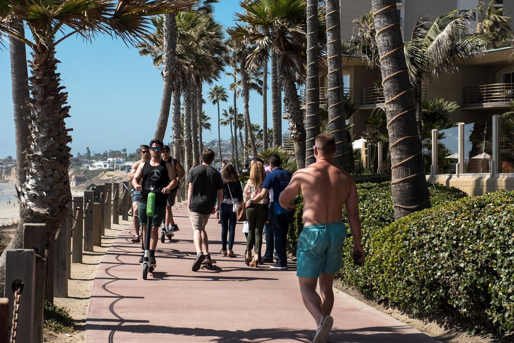 Pacific Beach Boardwalk, San Diego (1) Foto & Bild erwachsene, north america, united states
