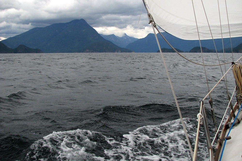 Pacific Northwest Moments - Sailing Downwind