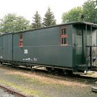 Packwagen 974-308 im Sächsischen Schmalspurbahnmuseum Rittersgrün