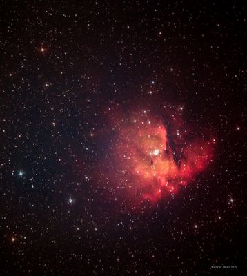 Pacman-Nebel (NGC281)