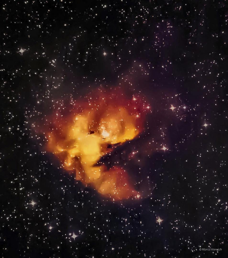 Pacman-Nebel (NGC281)