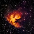Pacman-Nebel (NGC281)