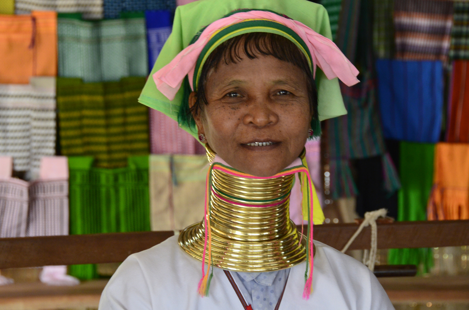 Padaung-Frau aus Myanmar