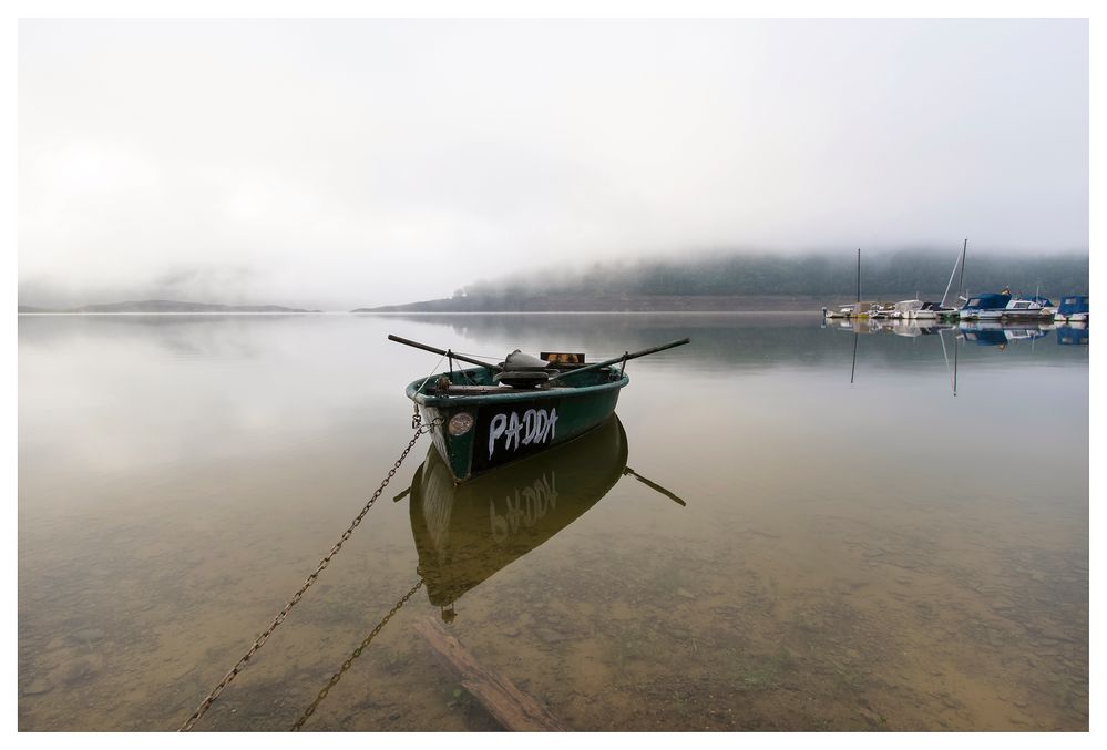 Padda oder warten auf die Angler