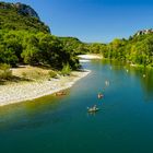 Paddelfreuden auf der Ardèche