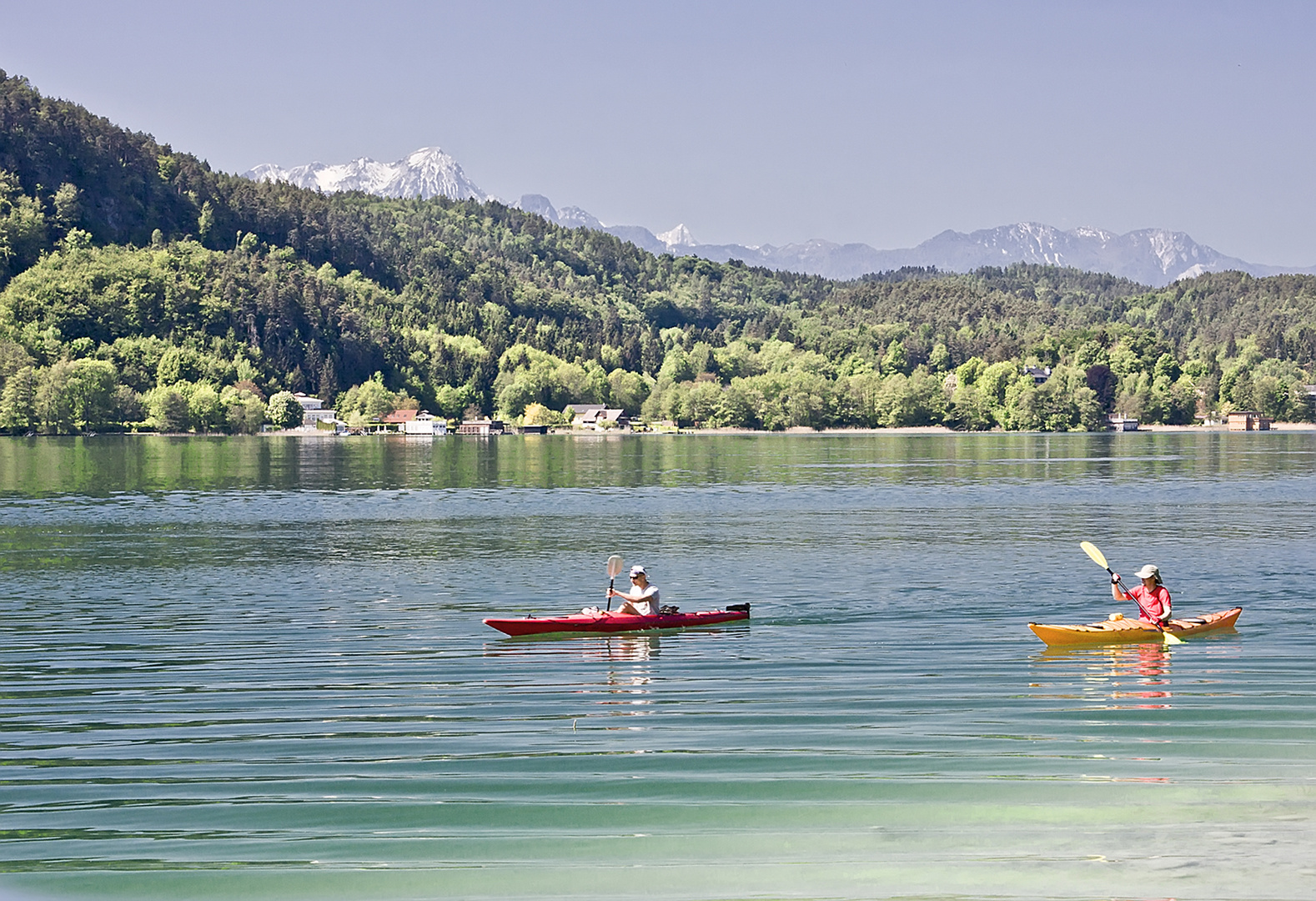 Paddeln am Wörthersee