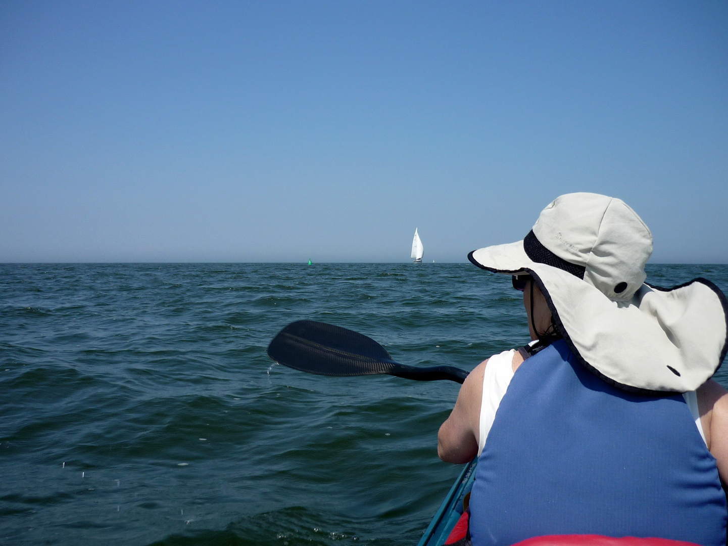 Paddeln auf der Ostsee