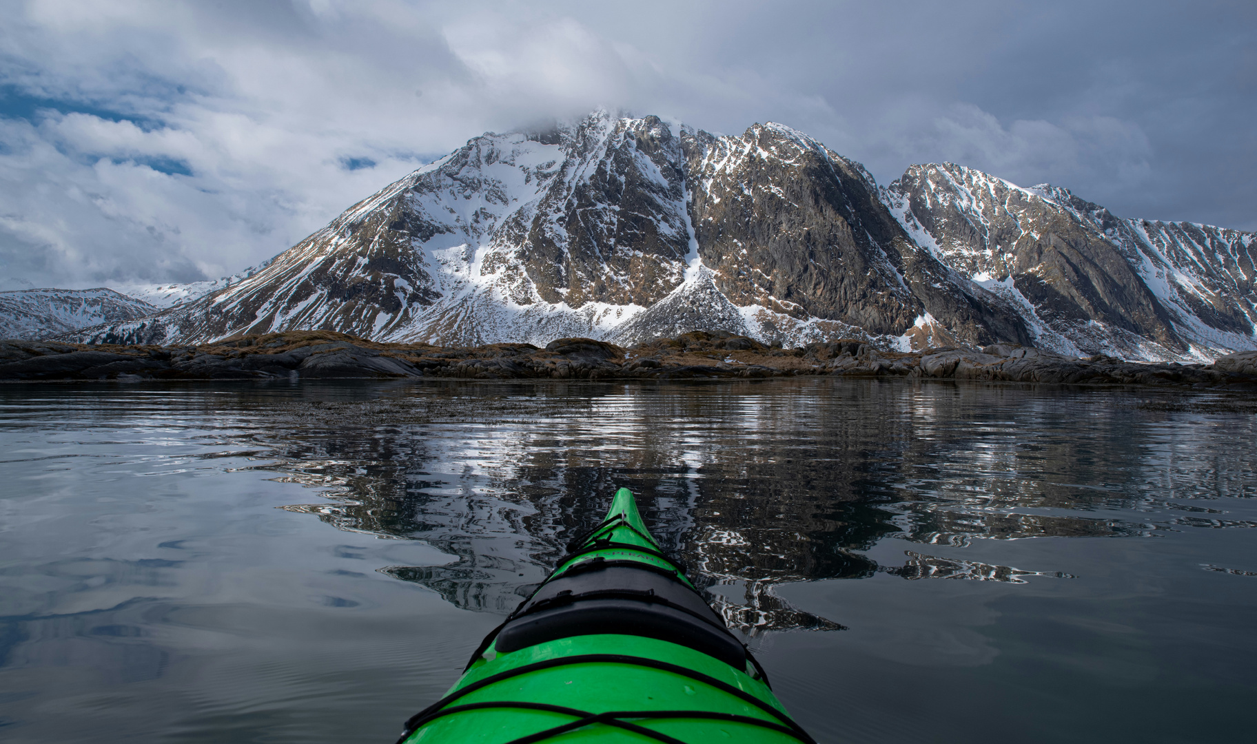 Paddeln im Nordmeer