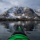 Paddeln im Nordmeer