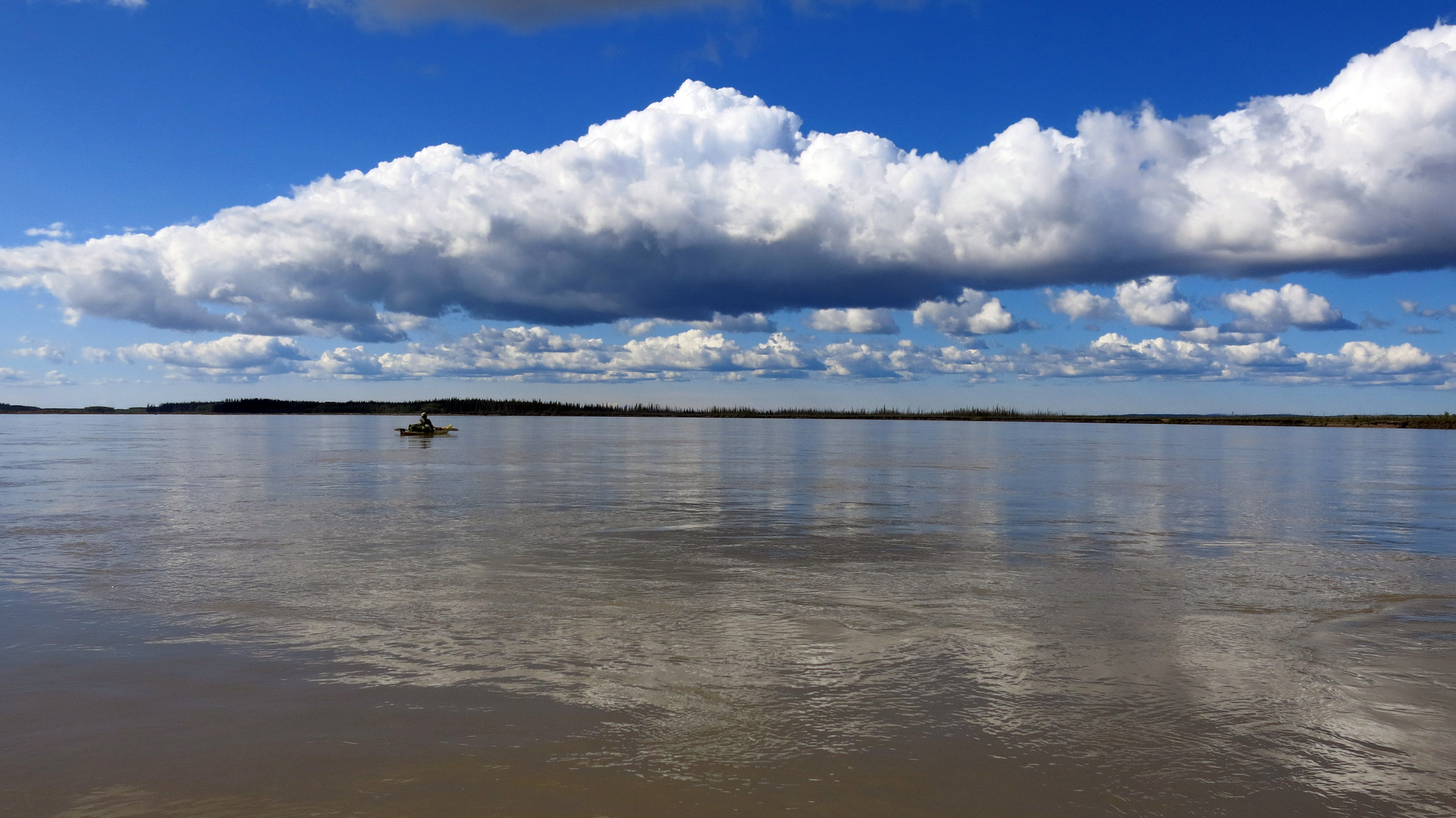 Paddelnd durch die Wasserwüste II