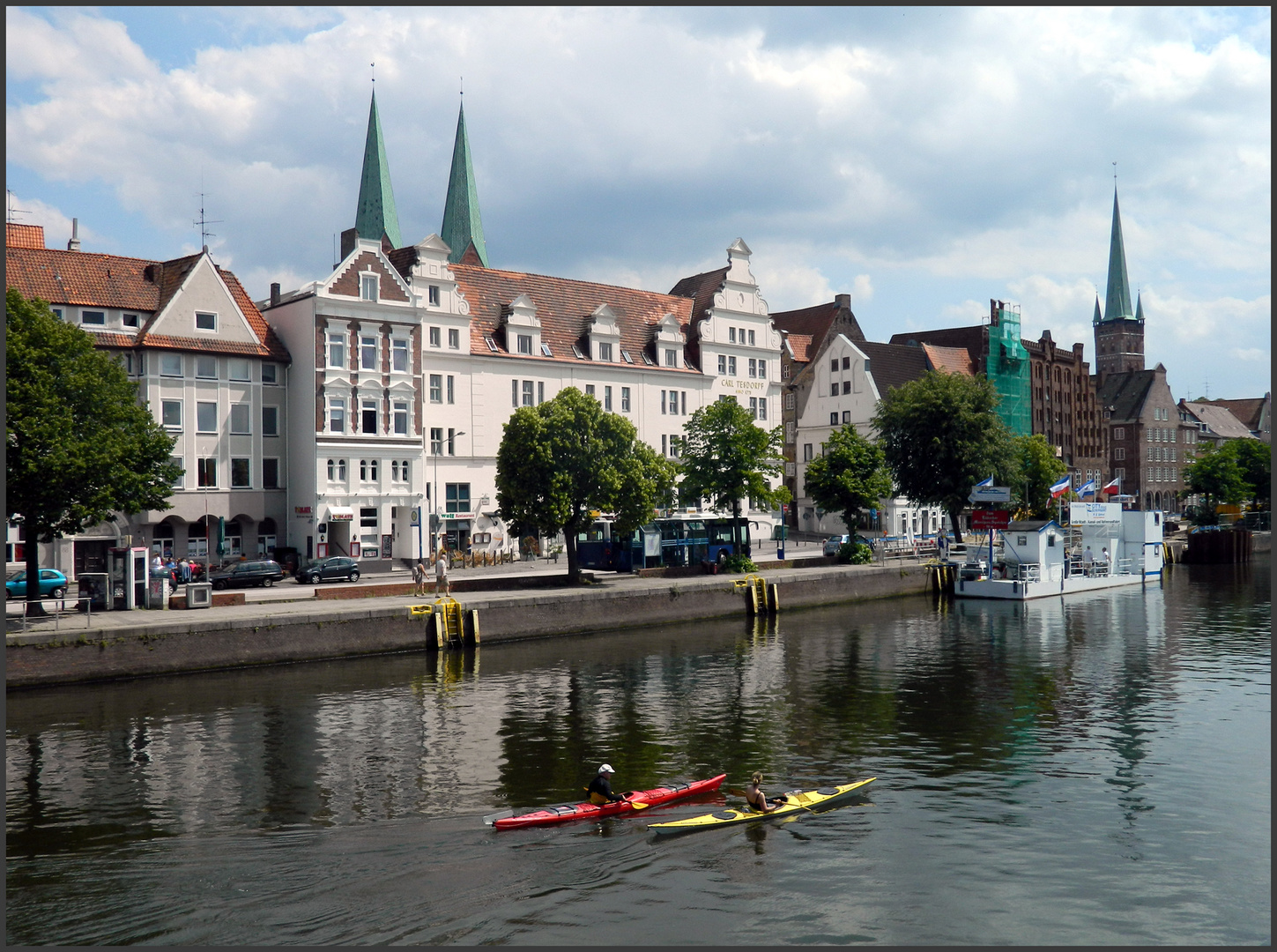 Paddeltour auf der Trave