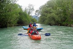 Paddelvergnügen auf der Loisach