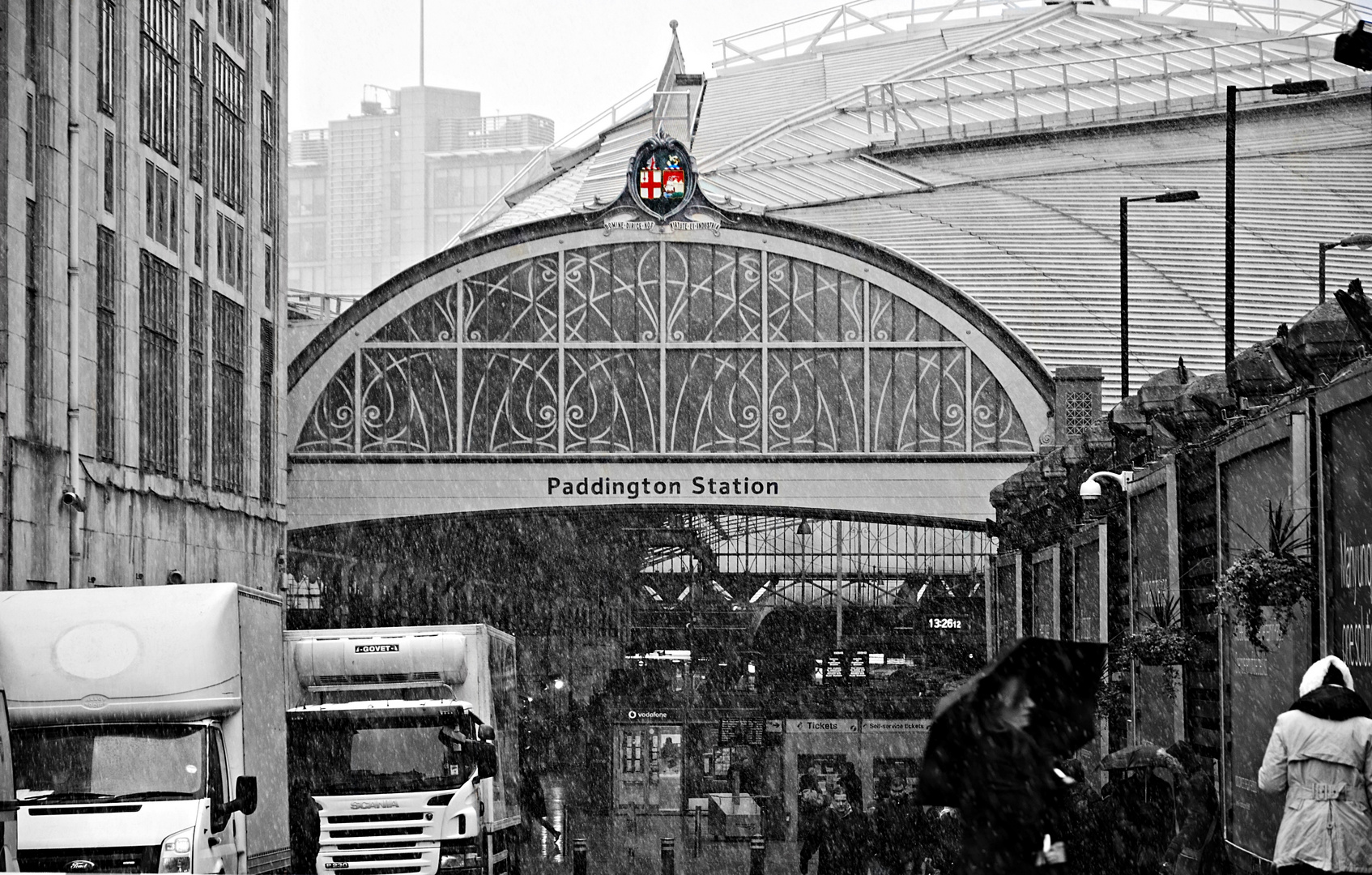 Paddington Station - outside-