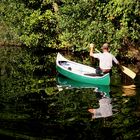 Paddler auf der Wakenitz