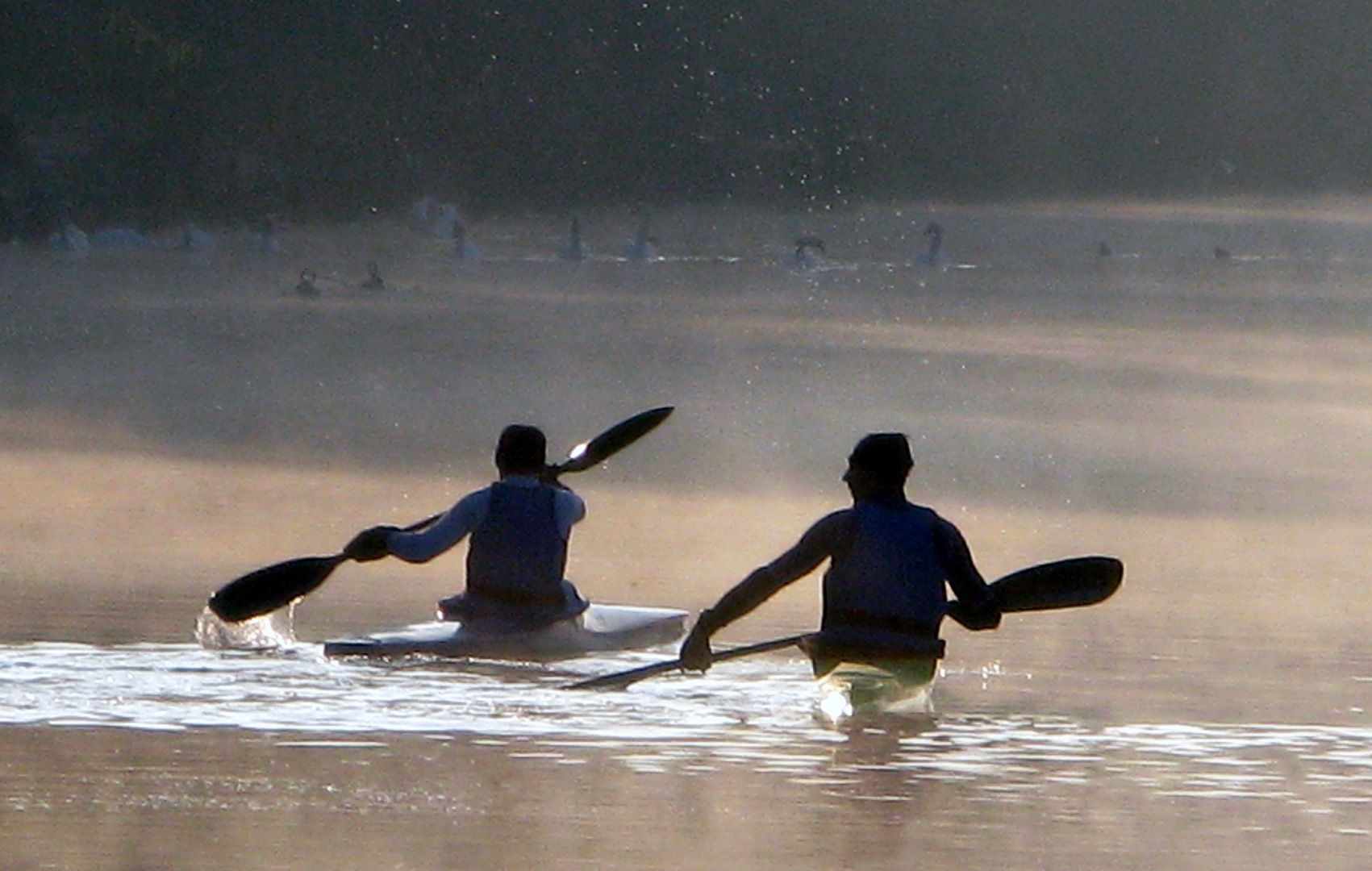 Paddler auf dfer Ruhr