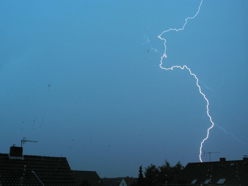 Paderborn im Gewitter