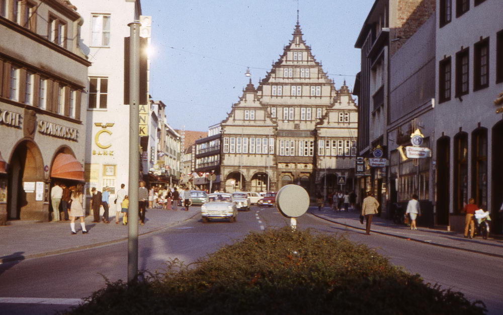 Paderborn, Okt 1971, Rathaus