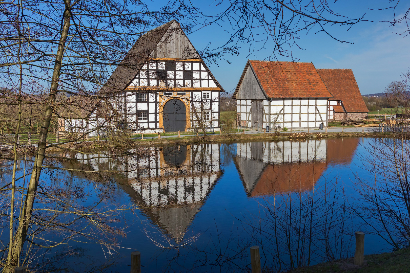 Paderborner Dorfteich-Idylle