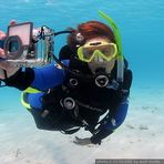 PADI D.U.P. Werbefoto mit Canon Kompaktkamera