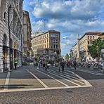 Padova  - Piazza Garibaldi angolo, Via Santa Lucia -