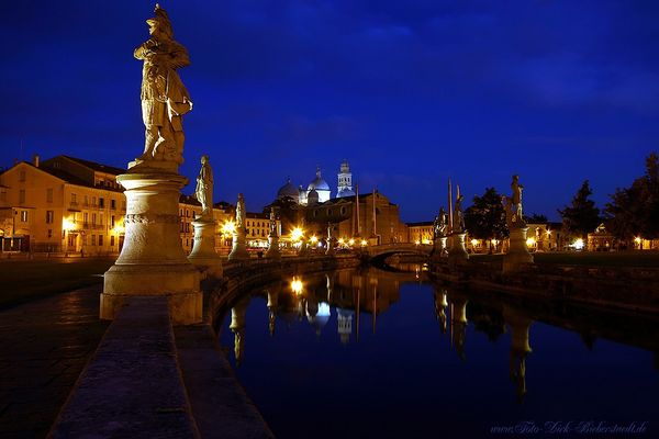 Padova, Prato della Valle i Basilica di Santa Giustina