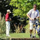 Padre e hijo golfistas II