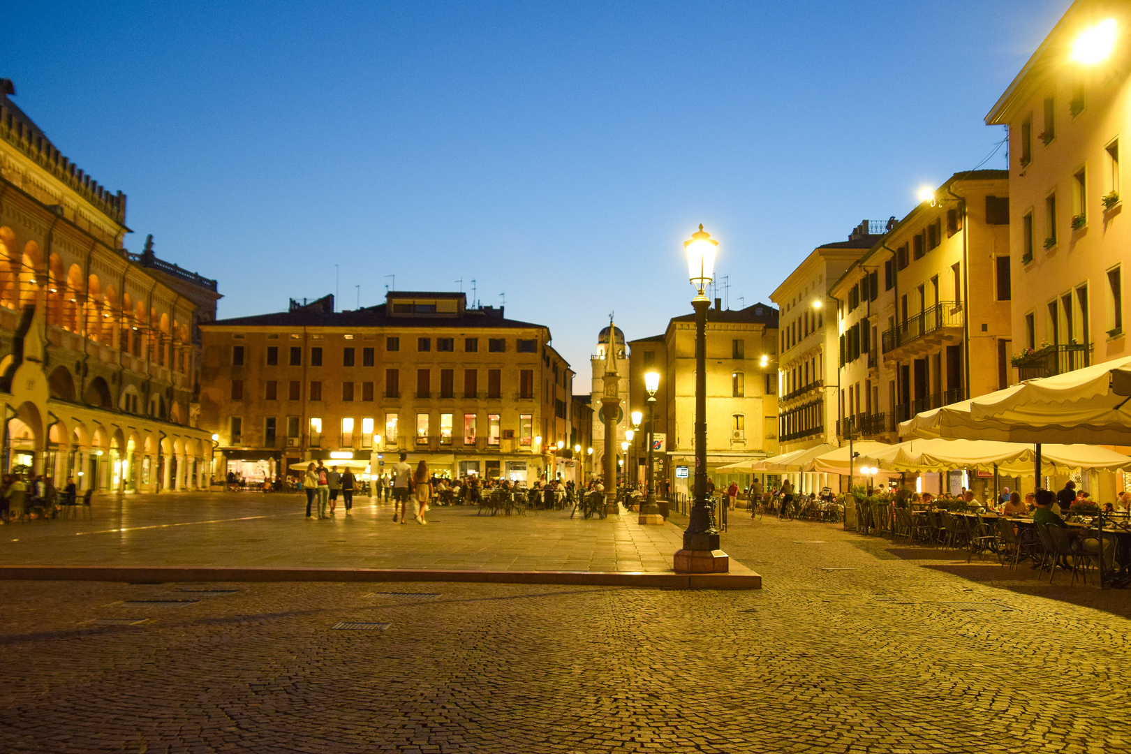 Padua Abendpanorama