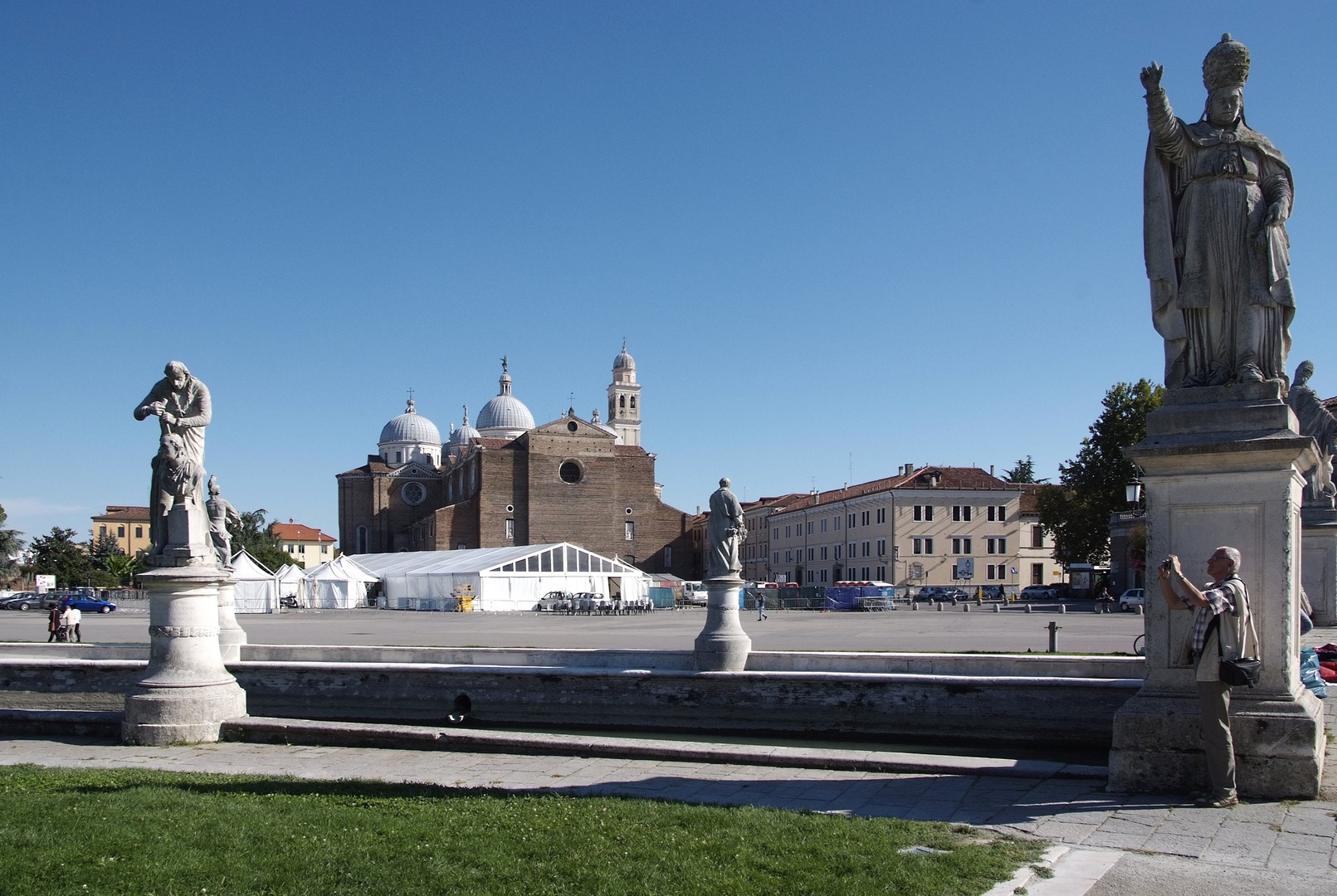 Padua-Blick auf die Basilika