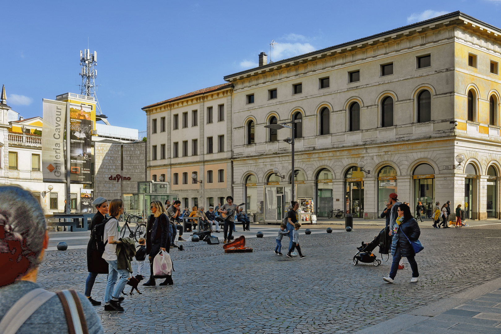 Padua - Live Musik auf dem Marktplatz