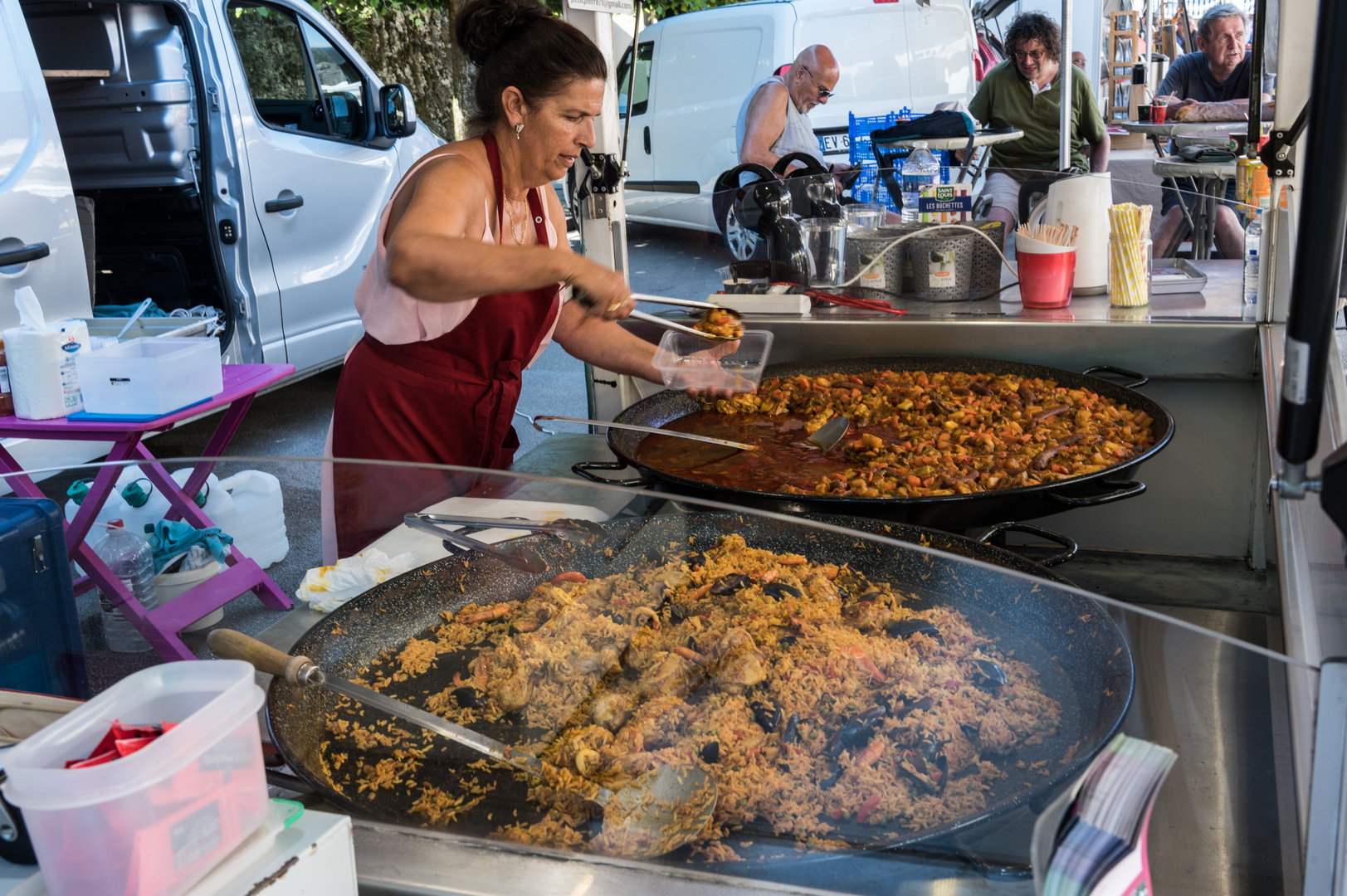 Paella und Cous-Cous